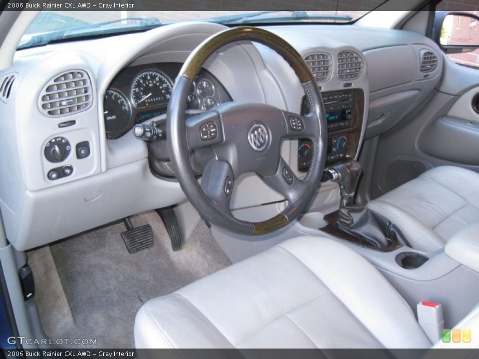 Gray 2006 Buick Rainier Interiors