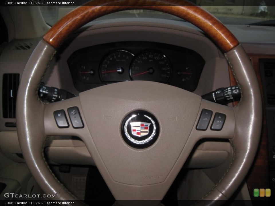 Cashmere Interior Steering Wheel for the 2006 Cadillac STS V6 #59337264