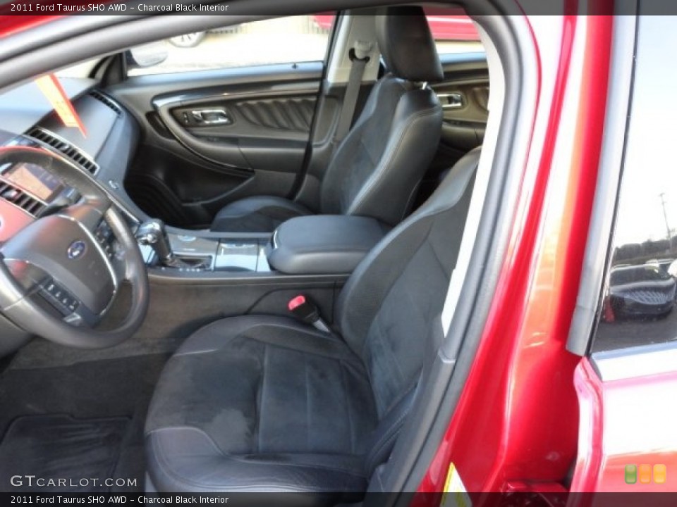 Charcoal Black Interior Photo for the 2011 Ford Taurus SHO AWD #59339048