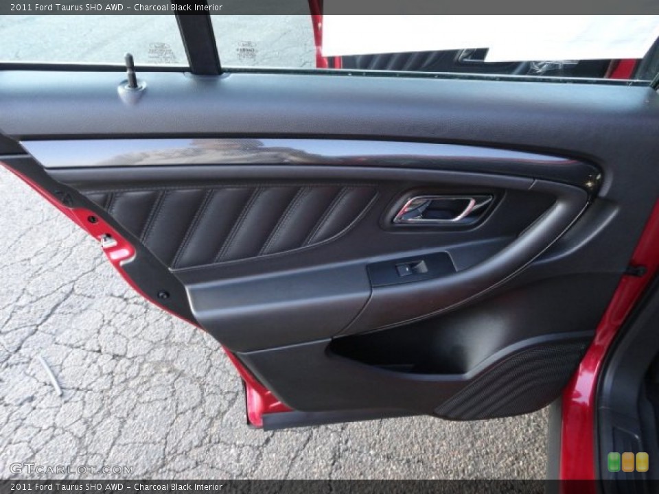 Charcoal Black Interior Door Panel for the 2011 Ford Taurus SHO AWD #59339071