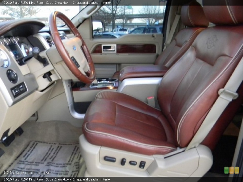 Chapparal Leather Interior Photo for the 2010 Ford F150 King Ranch SuperCrew 4x4 #59342201