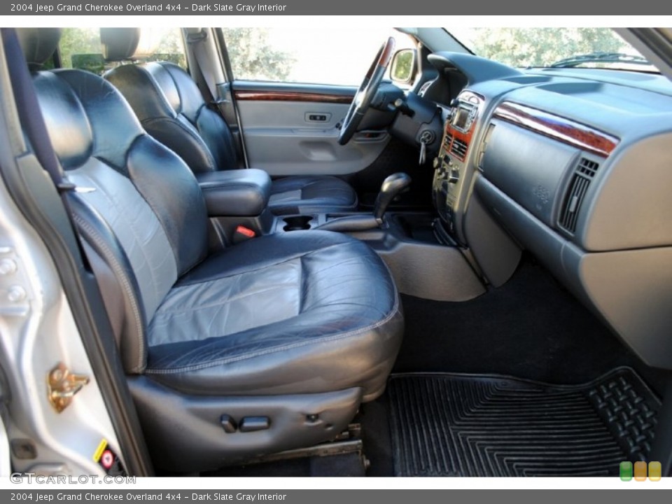 Dark Slate Gray Interior Photo for the 2004 Jeep Grand Cherokee Overland 4x4 #59344819