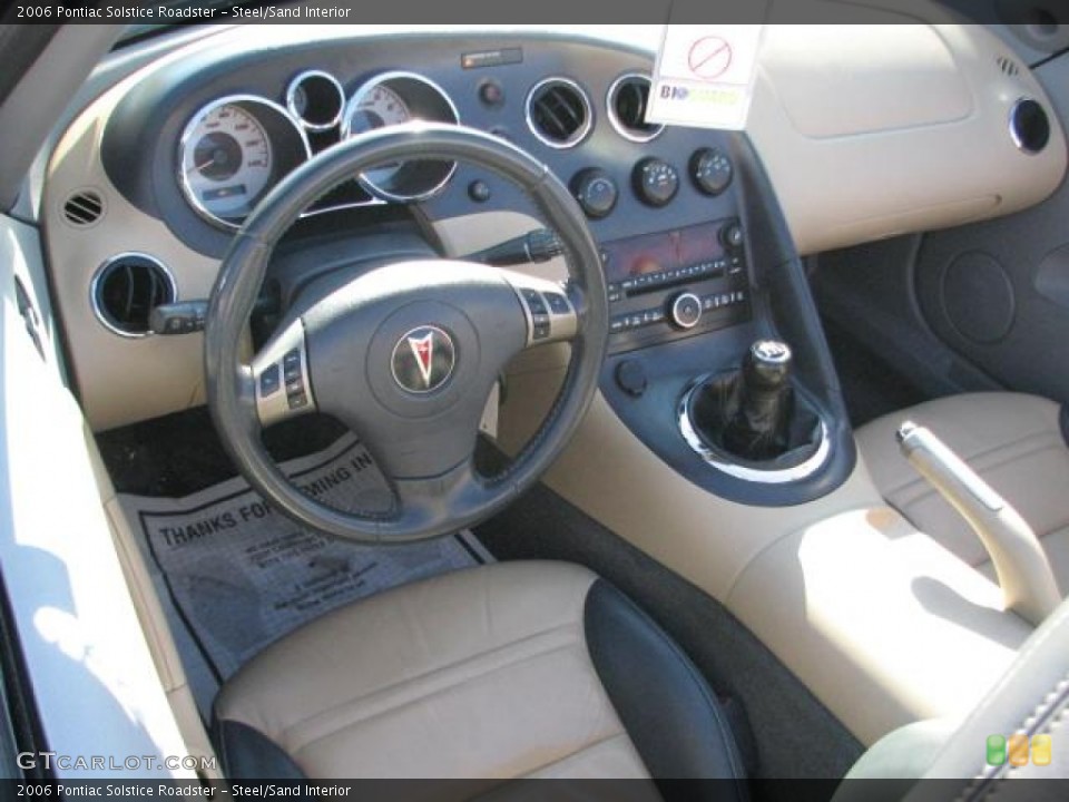Steel/Sand Interior Prime Interior for the 2006 Pontiac Solstice Roadster #59347294