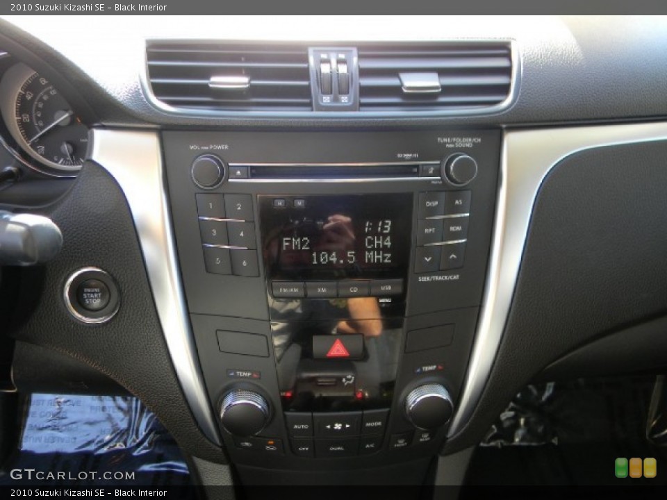 Black Interior Controls for the 2010 Suzuki Kizashi SE #59350306