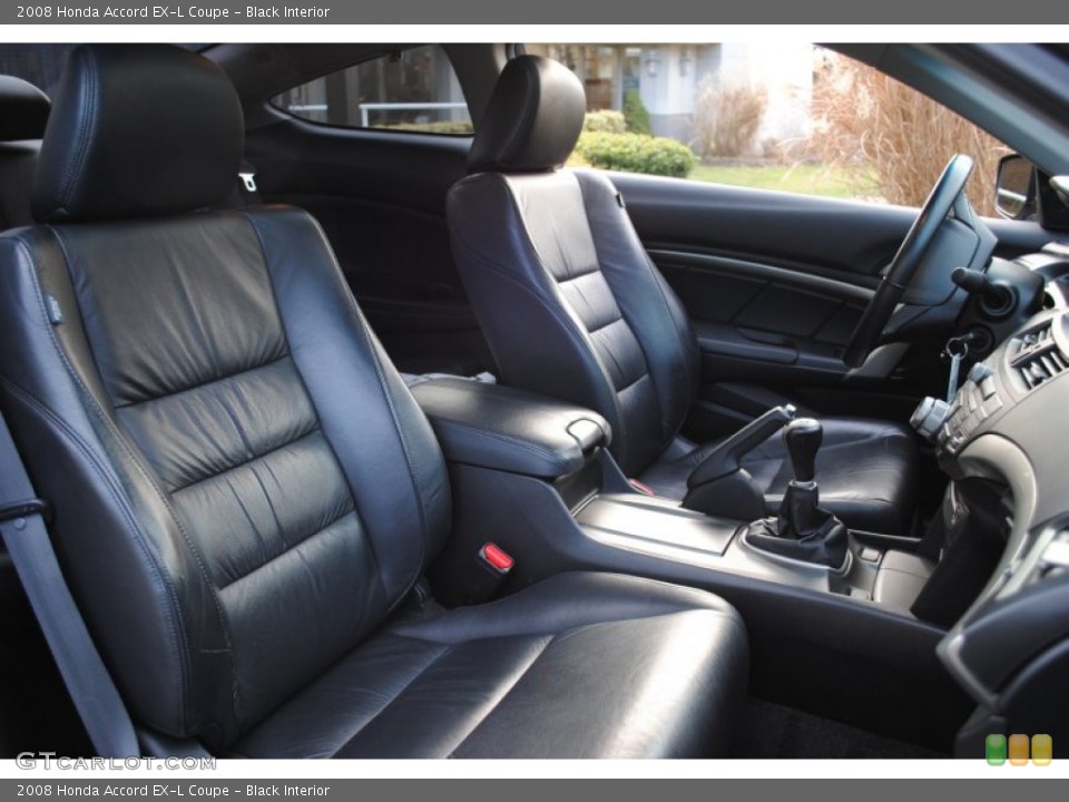 Black Interior Photo for the 2008 Honda Accord EX-L Coupe #59352106