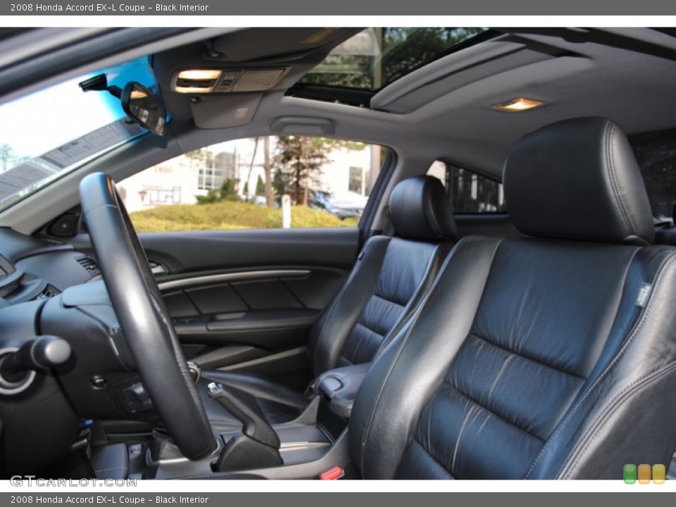 Black Interior Photo for the 2008 Honda Accord EX-L Coupe #59352118