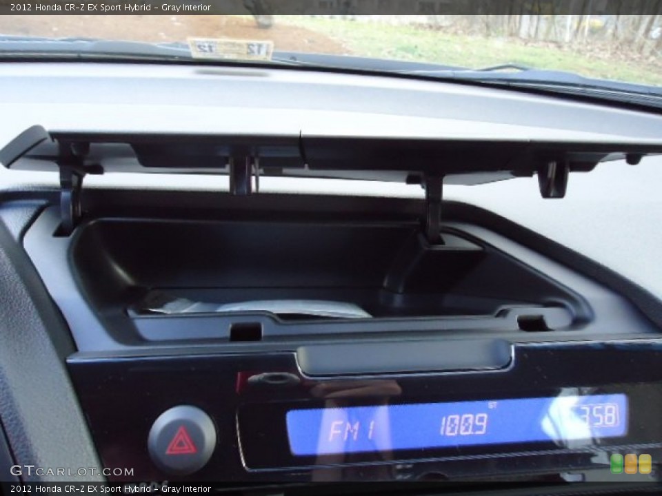Gray Interior Controls for the 2012 Honda CR-Z EX Sport Hybrid #59353528
