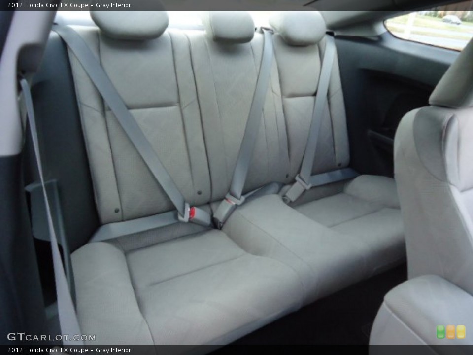 Gray Interior Photo for the 2012 Honda Civic EX Coupe #59354659
