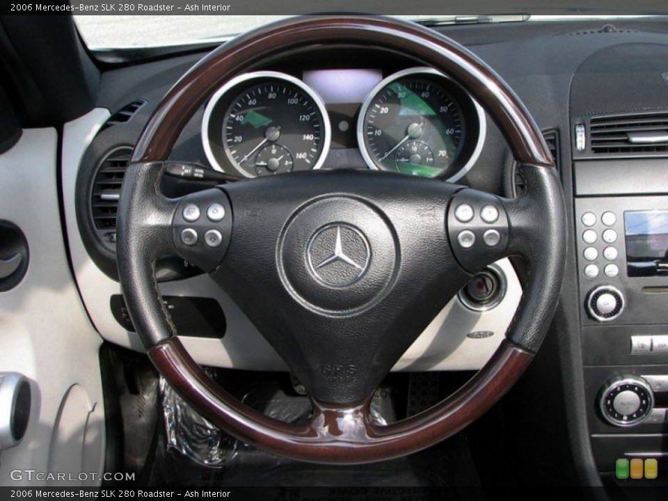 Ash Interior Steering Wheel for the 2006 Mercedes-Benz SLK 280 Roadster #59355223