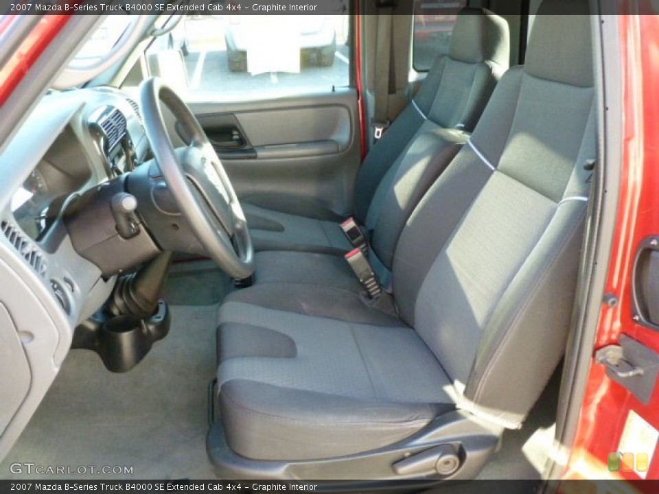 Graphite Interior Photo for the 2007 Mazda B-Series Truck B4000 SE Extended Cab 4x4 #59355871