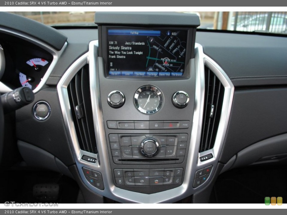 Ebony/Titanium Interior Controls for the 2010 Cadillac SRX 4 V6 Turbo AWD #59356483