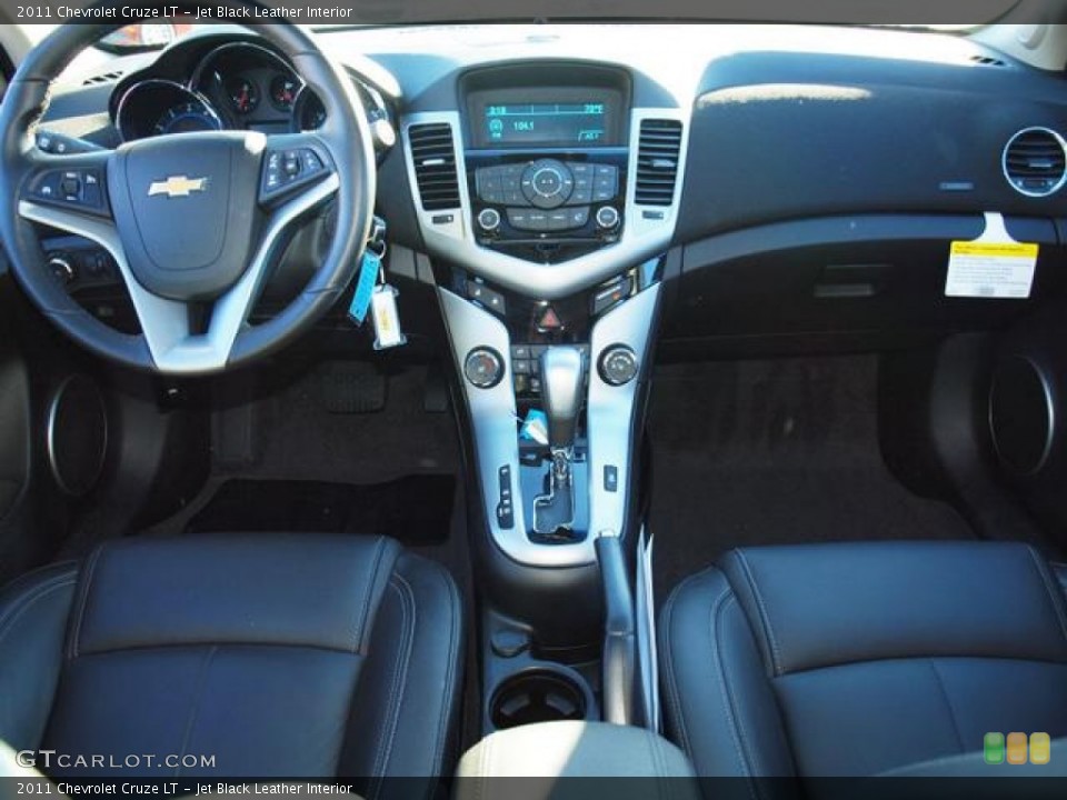 Jet Black Leather Interior Dashboard for the 2011 Chevrolet Cruze LT #59357884