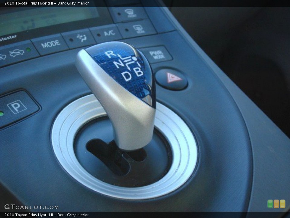 Dark Gray Interior Transmission for the 2010 Toyota Prius Hybrid II #59359375
