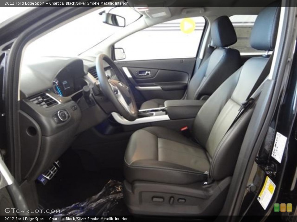 Charcoal Black/Silver Smoke Metallic Interior Photo for the 2012 Ford Edge Sport #59360262