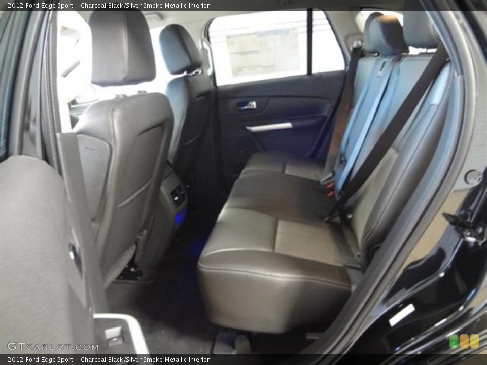 Charcoal Black/Silver Smoke Metallic Interior Photo for the 2012 Ford Edge Sport #59360271