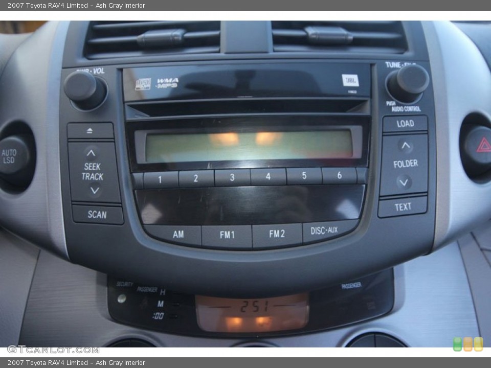 Ash Gray Interior Audio System for the 2007 Toyota RAV4 Limited #59360295