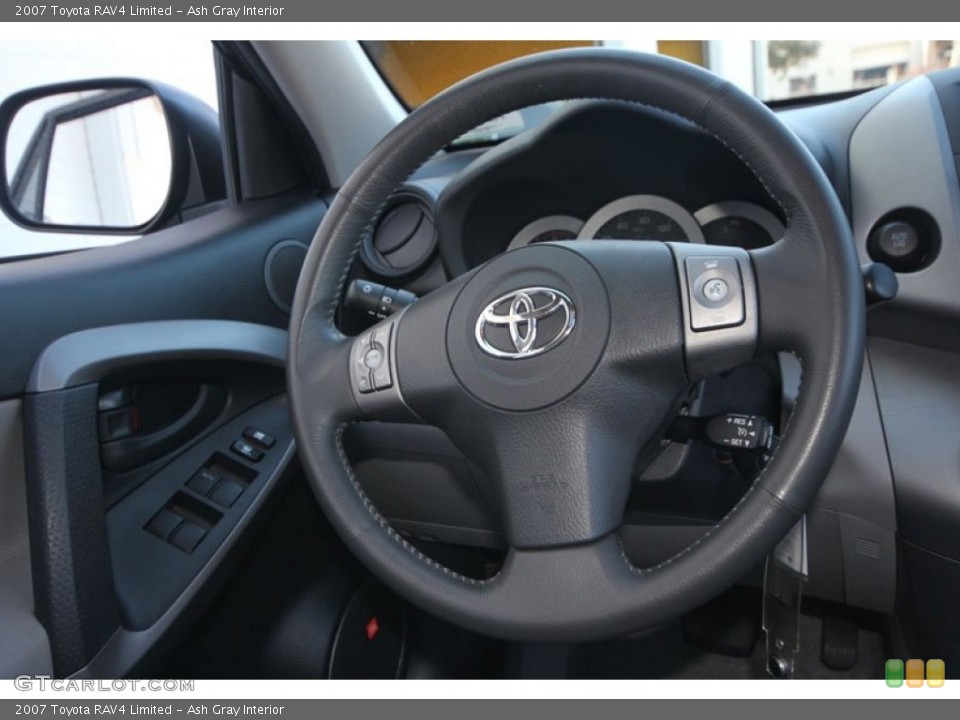 Ash Gray Interior Steering Wheel for the 2007 Toyota RAV4 Limited #59360347