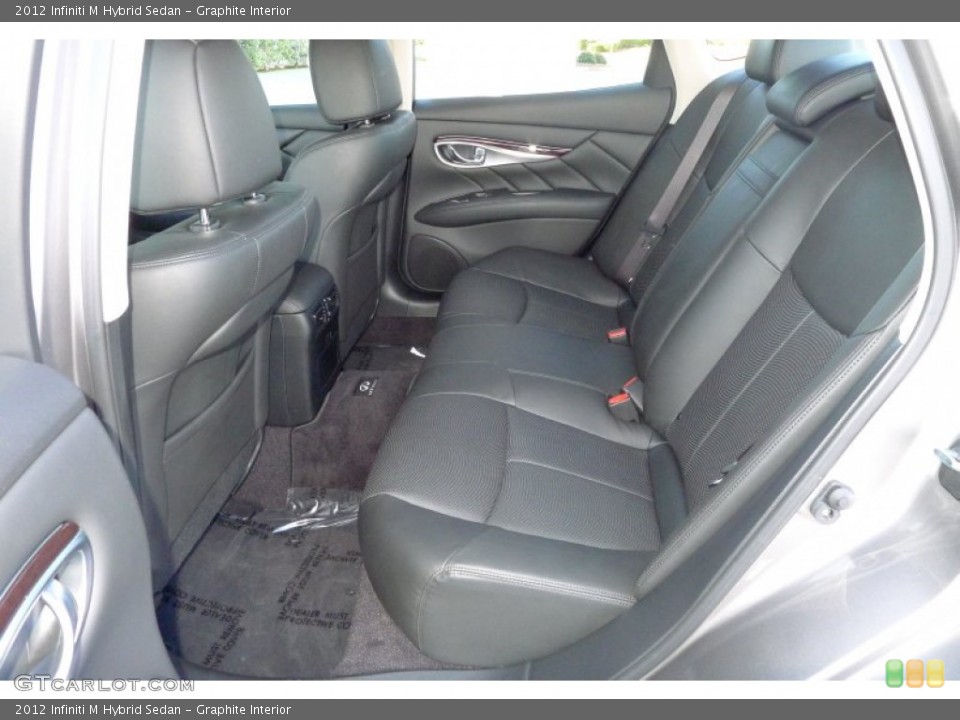 Graphite Interior Photo for the 2012 Infiniti M Hybrid Sedan #59361918