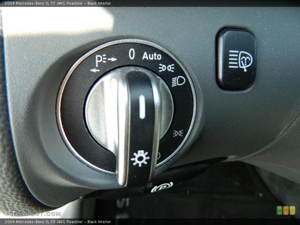 Black Interior Controls for the 2004 Mercedes-Benz SL 55 AMG Roadster #59362491