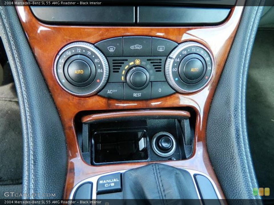 Black Interior Controls for the 2004 Mercedes-Benz SL 55 AMG Roadster #59362506