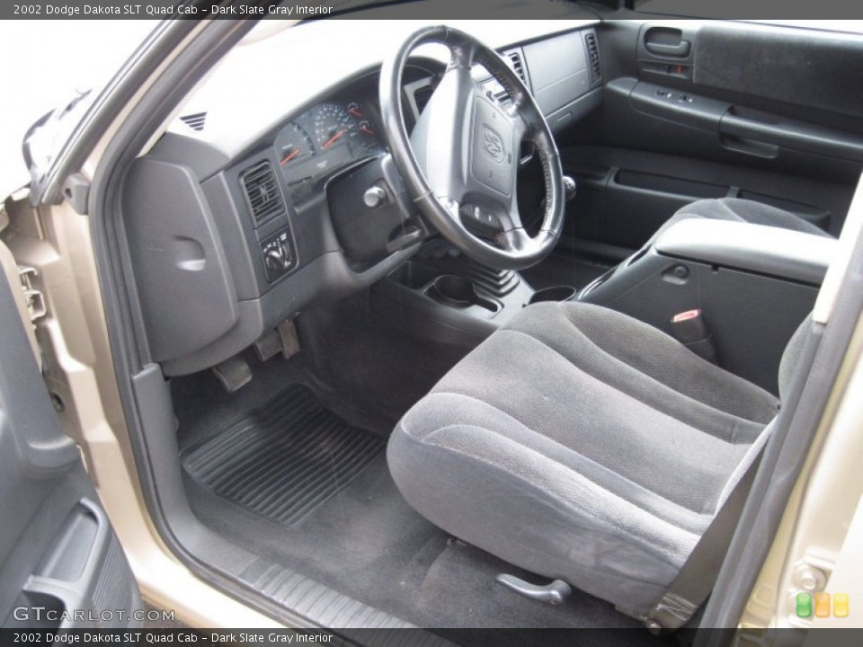 Dark Slate Gray Interior Photo for the 2002 Dodge Dakota SLT Quad Cab #59362615