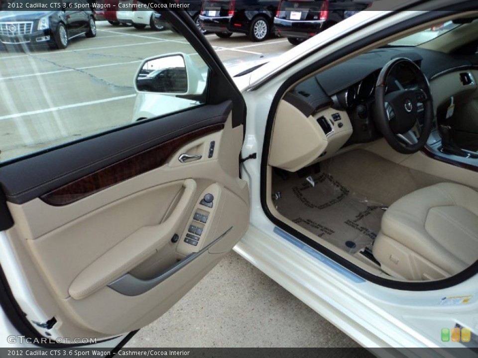 Cashmere/Cocoa Interior Photo for the 2012 Cadillac CTS 3.6 Sport Wagon #59363847