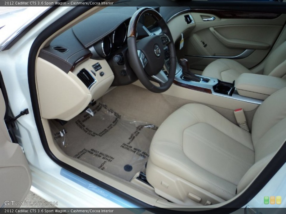 Cashmere/Cocoa Interior Photo for the 2012 Cadillac CTS 3.6 Sport Wagon #59363856
