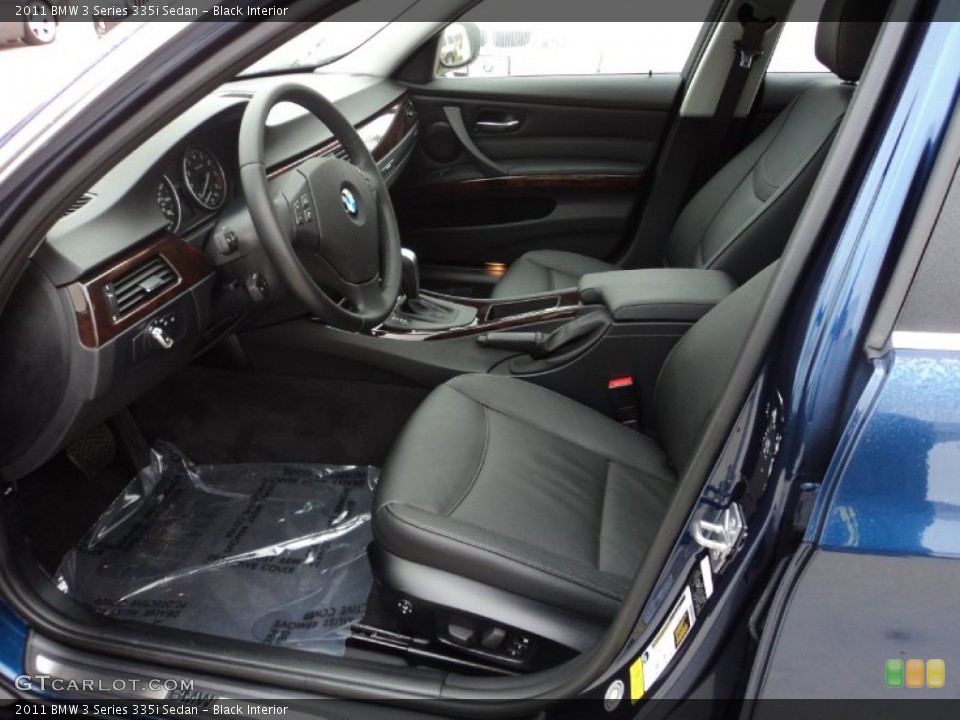 Black Interior Photo for the 2011 BMW 3 Series 335i Sedan #59364123