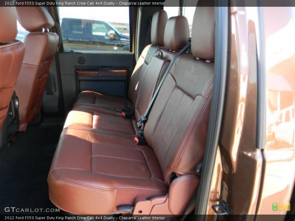 Chaparral Leather Interior Photo for the 2012 Ford F350 Super Duty King Ranch Crew Cab 4x4 Dually #59364651