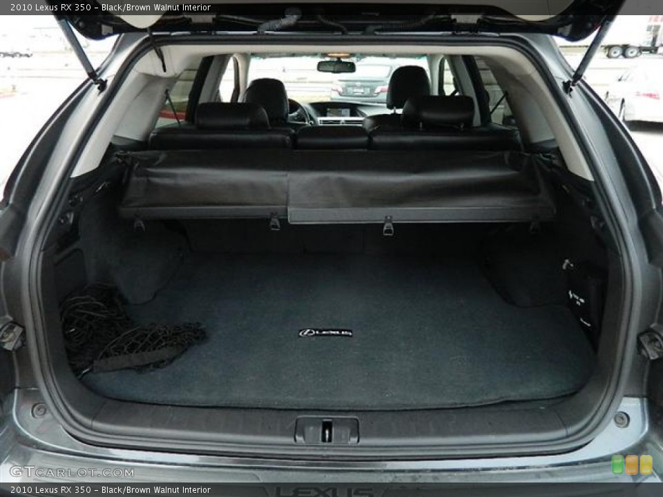Black/Brown Walnut Interior Trunk for the 2010 Lexus RX 350 #59366957