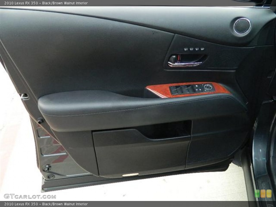 Black/Brown Walnut Interior Door Panel for the 2010 Lexus RX 350 #59367027