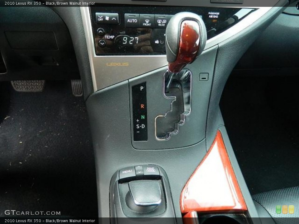 Black/Brown Walnut Interior Transmission for the 2010 Lexus RX 350 #59367081