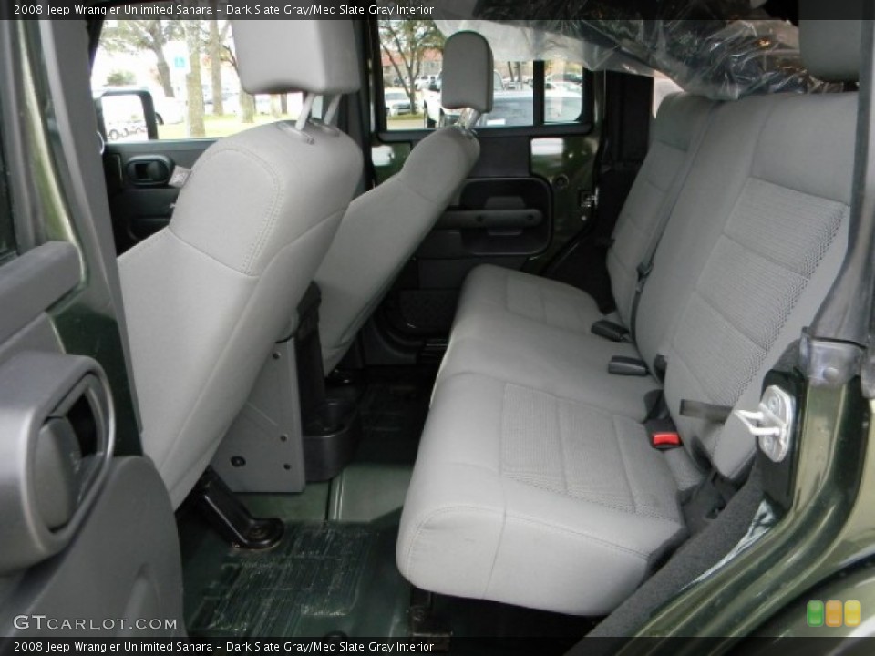 Dark Slate Gray/Med Slate Gray Interior Photo for the 2008 Jeep Wrangler Unlimited Sahara #59367093