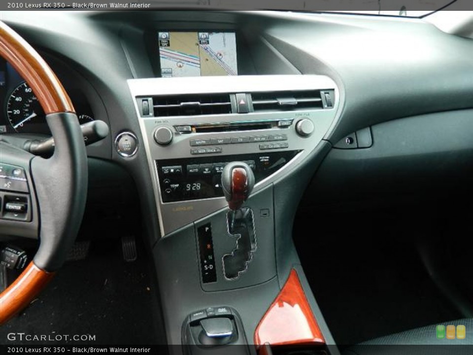 Black/Brown Walnut Interior Controls for the 2010 Lexus RX 350 #59367099