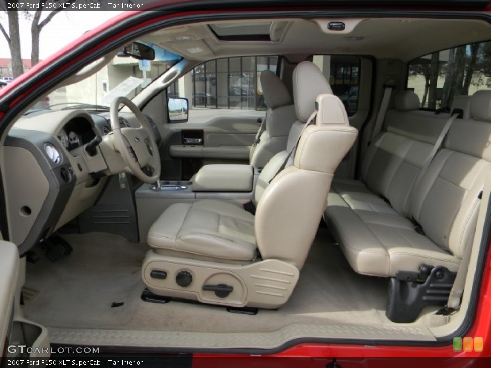 Tan Interior Photo for the 2007 Ford F150 XLT SuperCab #59367718