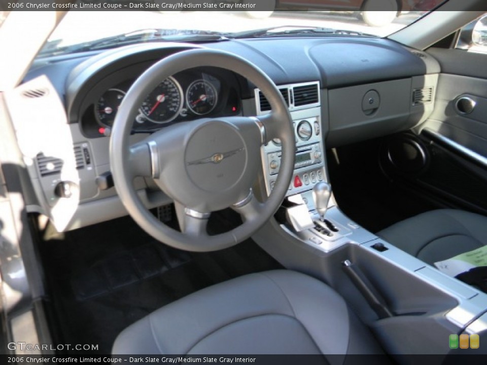 Dark Slate Gray/Medium Slate Gray Interior Dashboard for the 2006 Chrysler Crossfire Limited Coupe #59371995