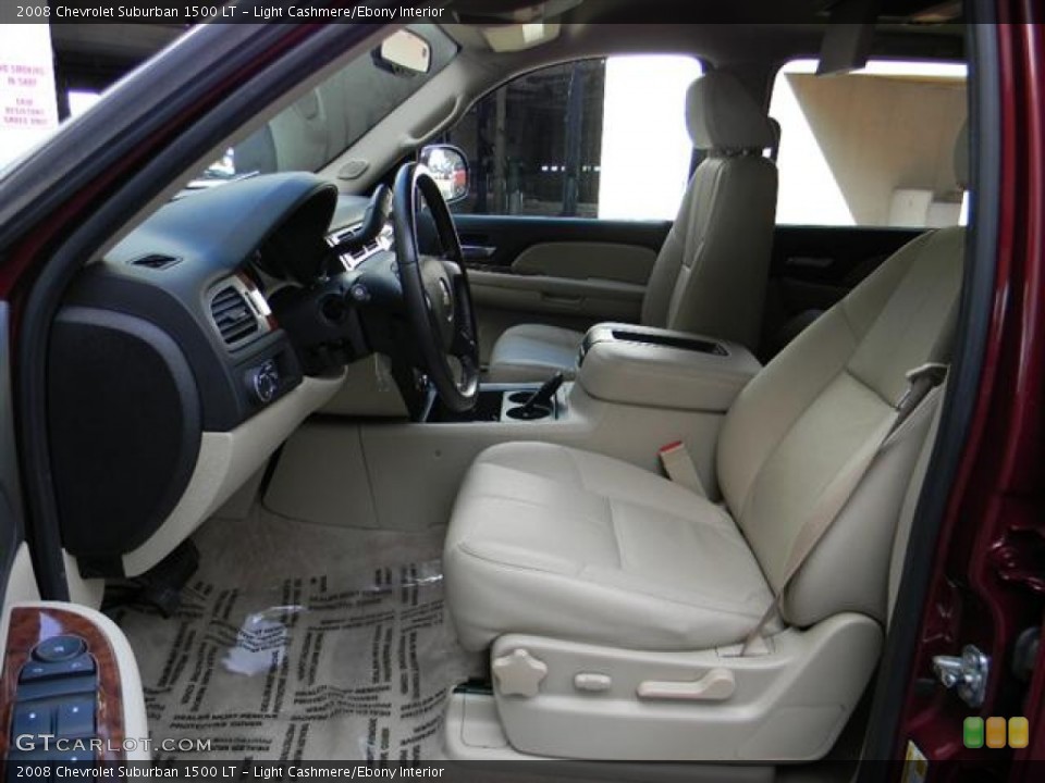 Light Cashmere/Ebony Interior Photo for the 2008 Chevrolet Suburban 1500 LT #59372459