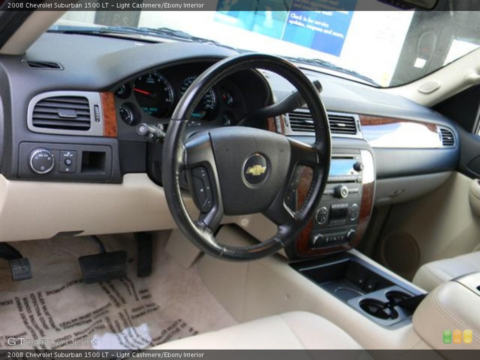 Light Cashmere/Ebony Interior Dashboard for the 2008 Chevrolet Suburban 1500 LT #59372465