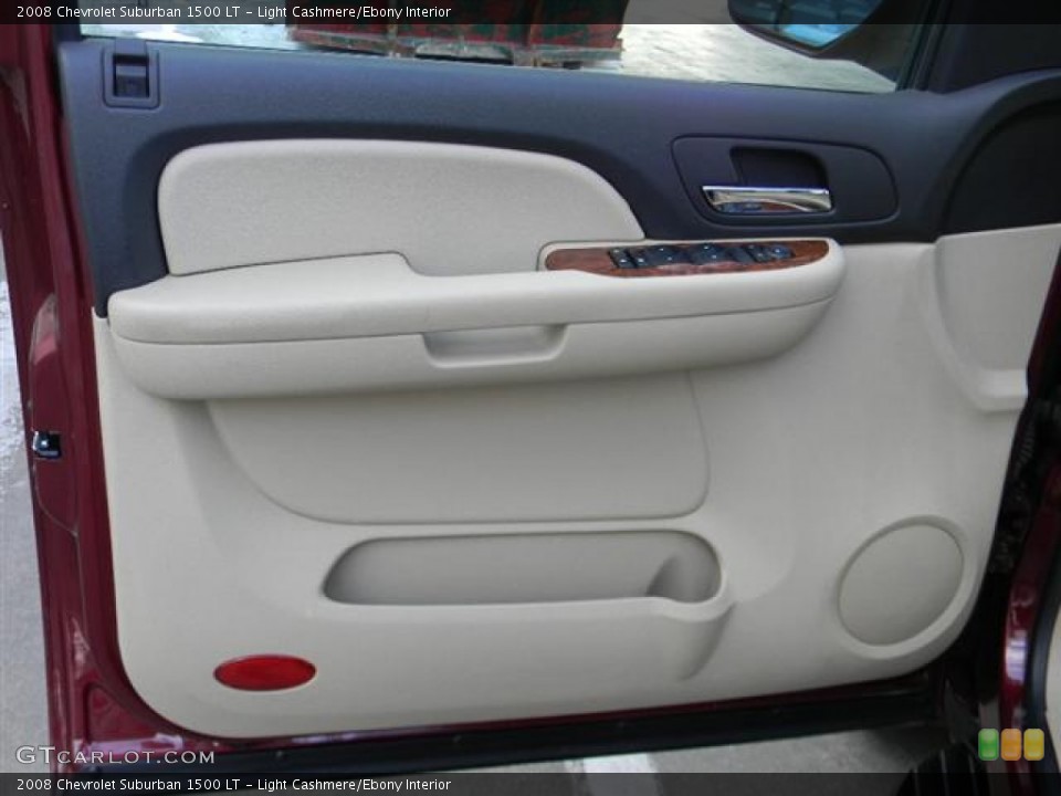 Light Cashmere/Ebony Interior Door Panel for the 2008 Chevrolet Suburban 1500 LT #59372472