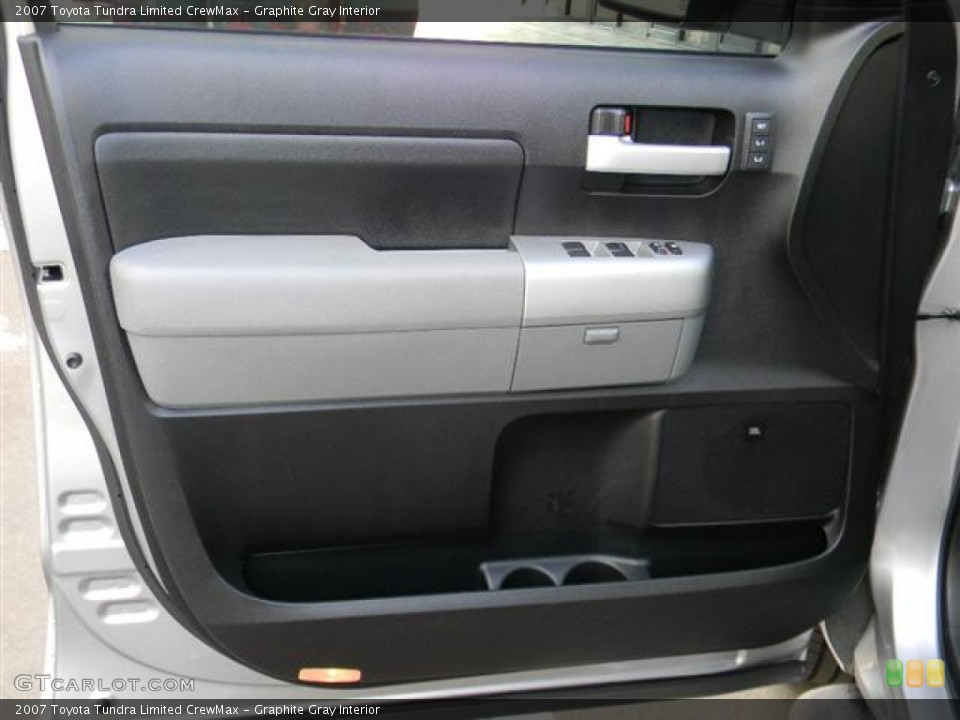 Graphite Gray Interior Door Panel for the 2007 Toyota Tundra Limited CrewMax #59372574