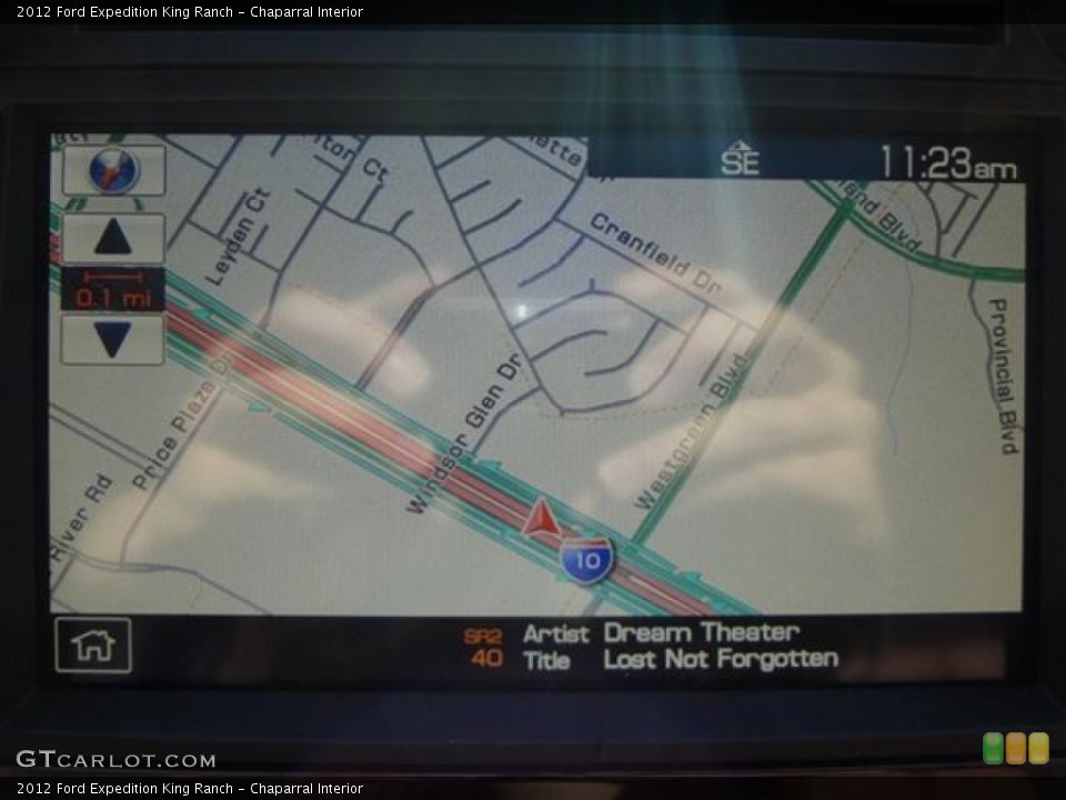 Chaparral Interior Navigation for the 2012 Ford Expedition King Ranch #59374941