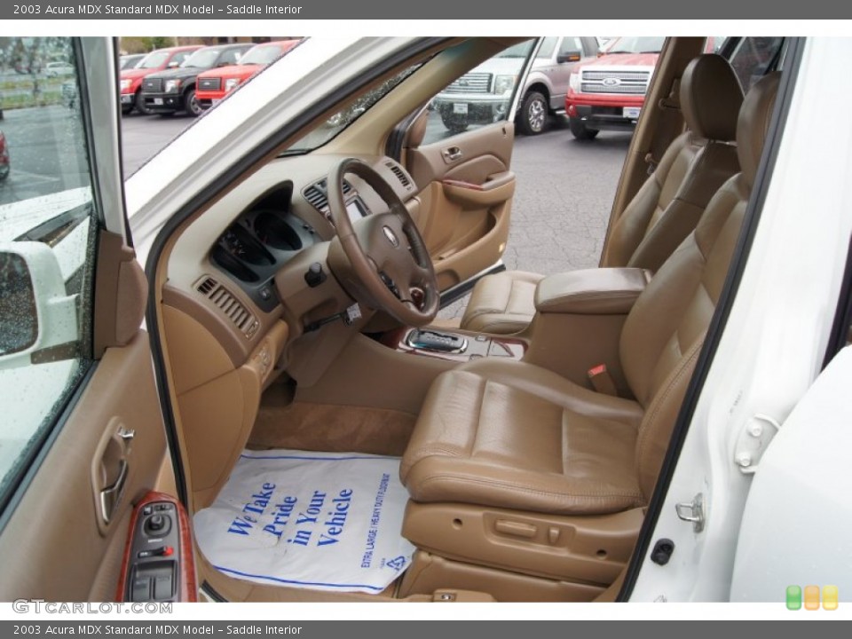 Saddle Interior Photo for the 2003 Acura MDX  #59376623