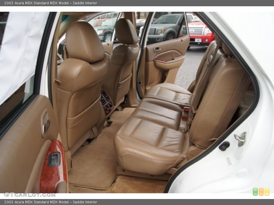 Saddle Interior Photo for the 2003 Acura MDX  #59376632
