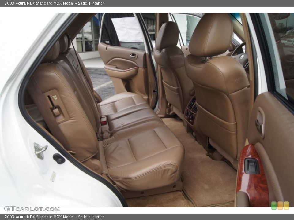 Saddle Interior Photo for the 2003 Acura MDX  #59376650