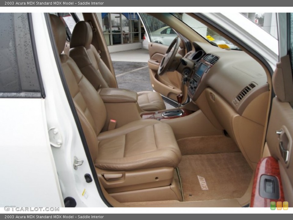 Saddle Interior Photo for the 2003 Acura MDX  #59376659