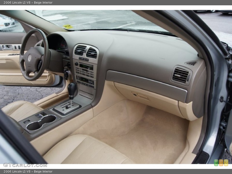 Beige Interior Dashboard for the 2006 Lincoln LS V8 #59377025
