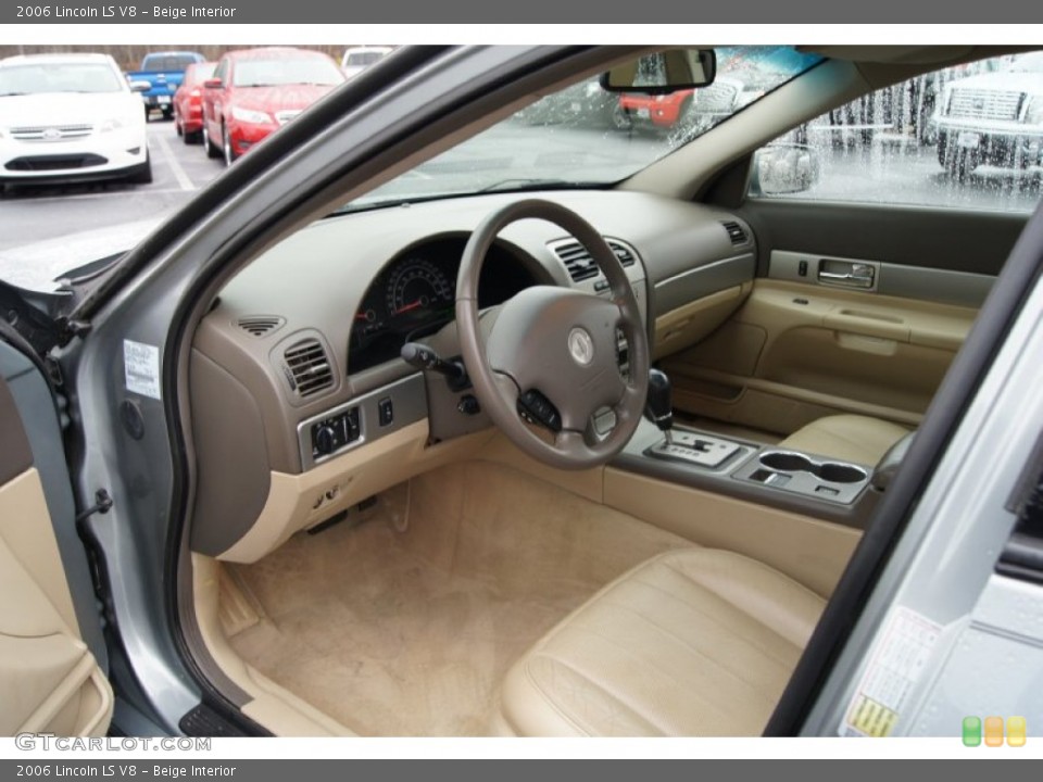 Beige Interior Prime Interior for the 2006 Lincoln LS V8 #59377100