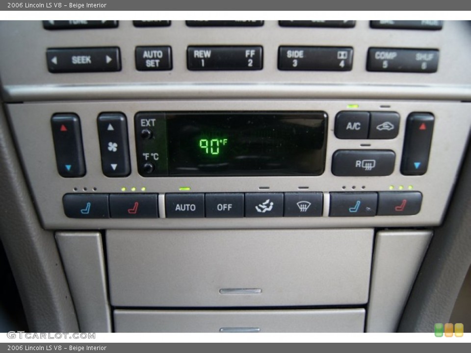 Beige Interior Controls for the 2006 Lincoln LS V8 #59377172