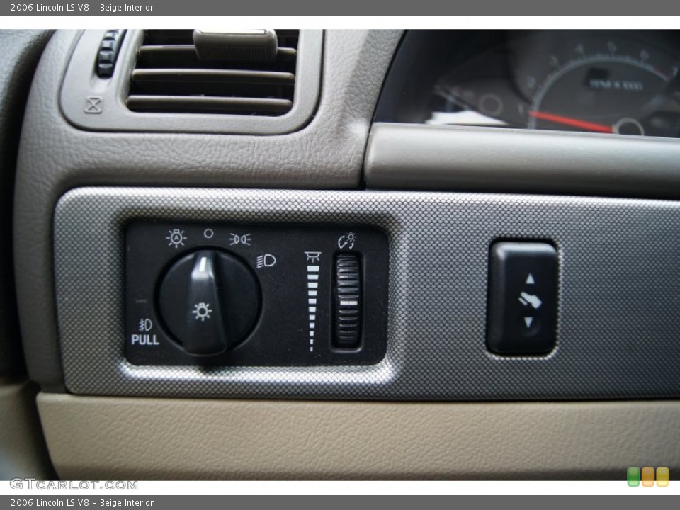 Beige Interior Controls for the 2006 Lincoln LS V8 #59377228