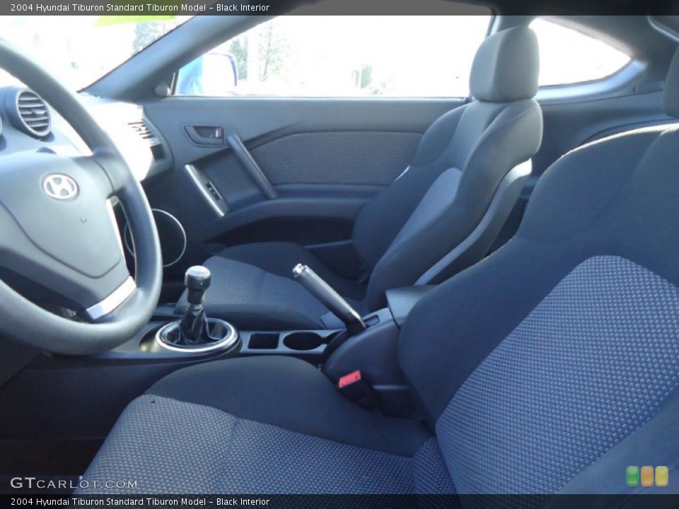 Black Interior Photo for the 2004 Hyundai Tiburon  #59377631